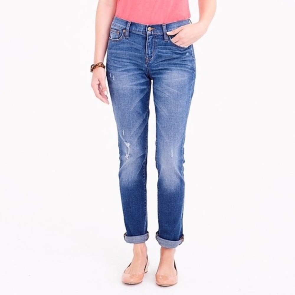 J Crew Factory Slim Boyfriend Jean in Empire Wash